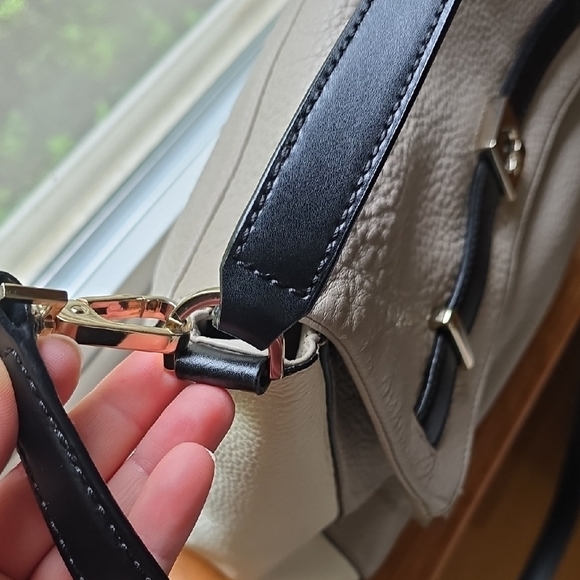 Kate Spade Gray and Black Shoulder Bag EUC - Picture 6 of 11